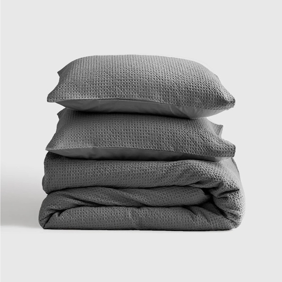 Quince Other - Quince luxe waffle Duvet cover set queen